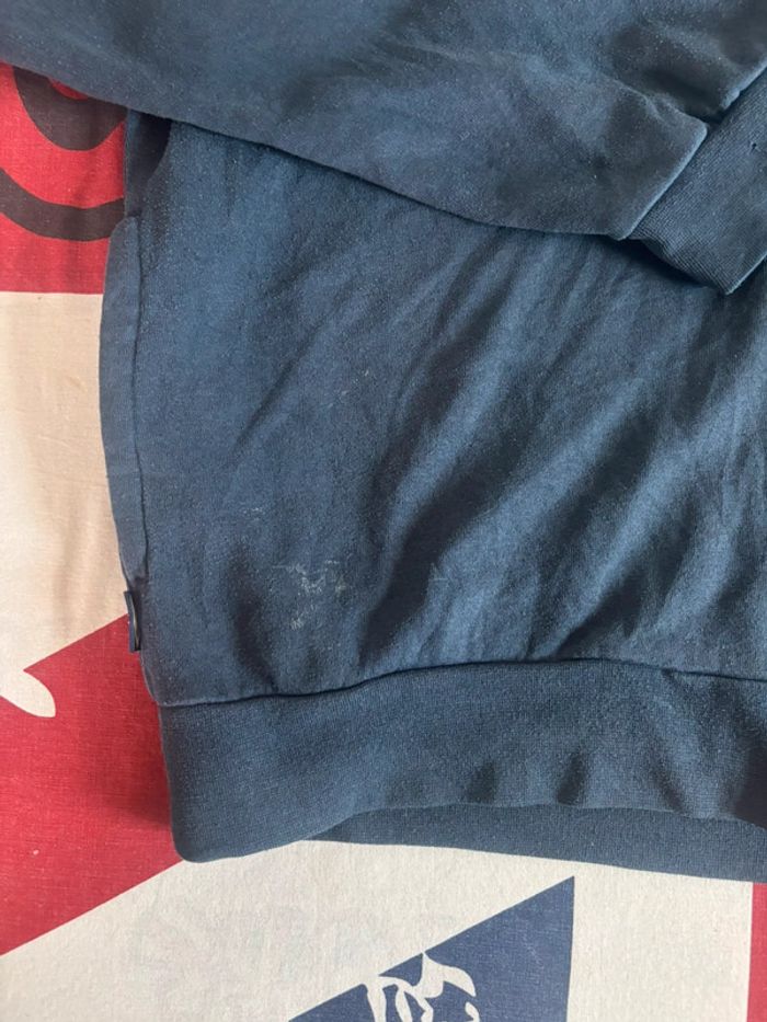 Veste manche longue bleu marine à rayure blanche et rouge Umbro xl - photo numéro 7