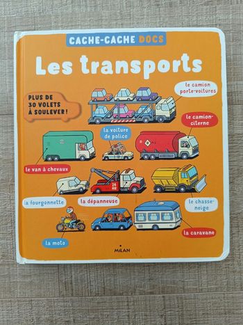Livre cache cache doc les transports