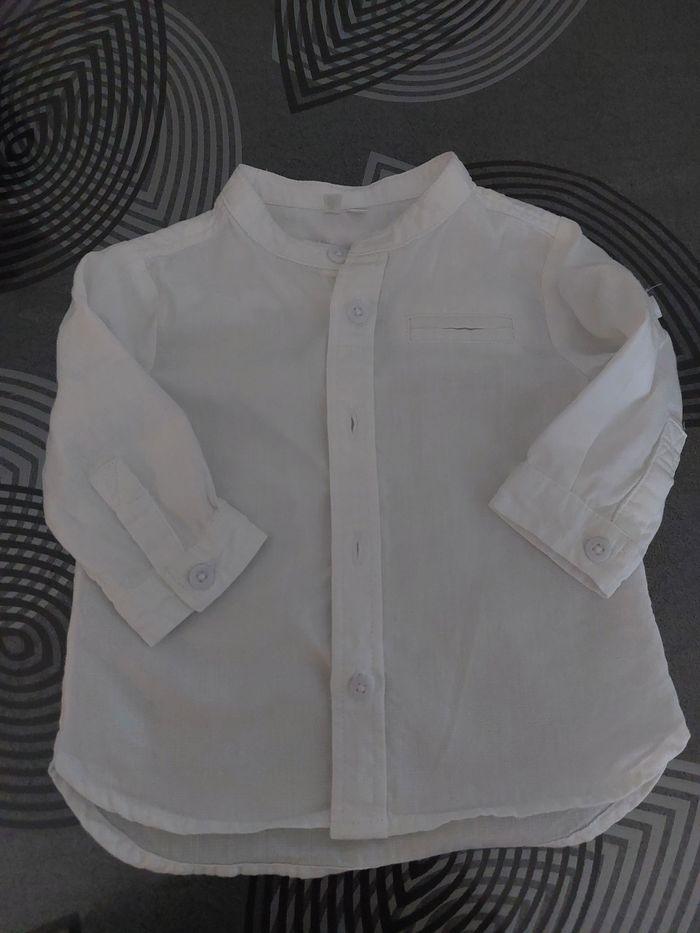 Lot 2 chemises 3 mois - photo numéro 4