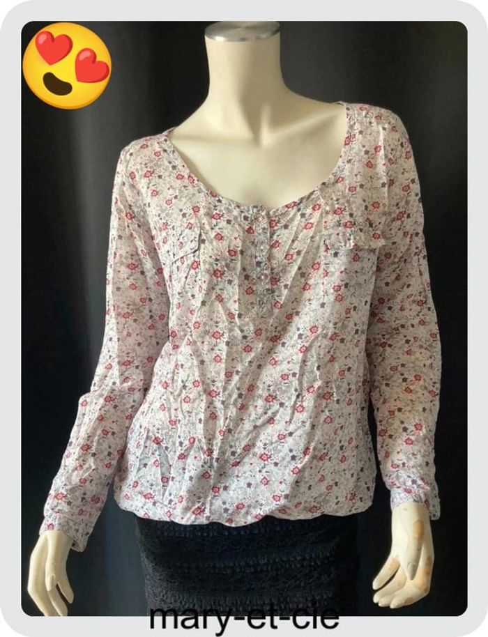 SOLDÉ - Blouse manche longue ou 3/4 taille 40 - me contacter pour commander en lot
