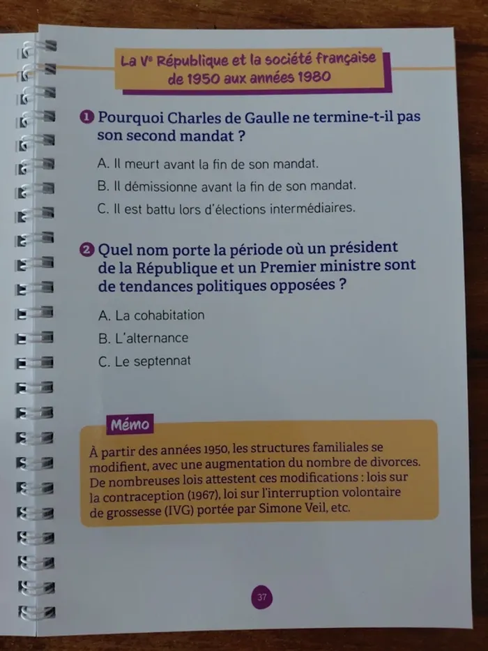 Les fiches d'entraînement effaçable 3eme - photo numéro 3