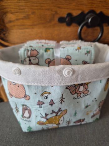 Le panier avec 9 linguettes nettoyantes  9e50