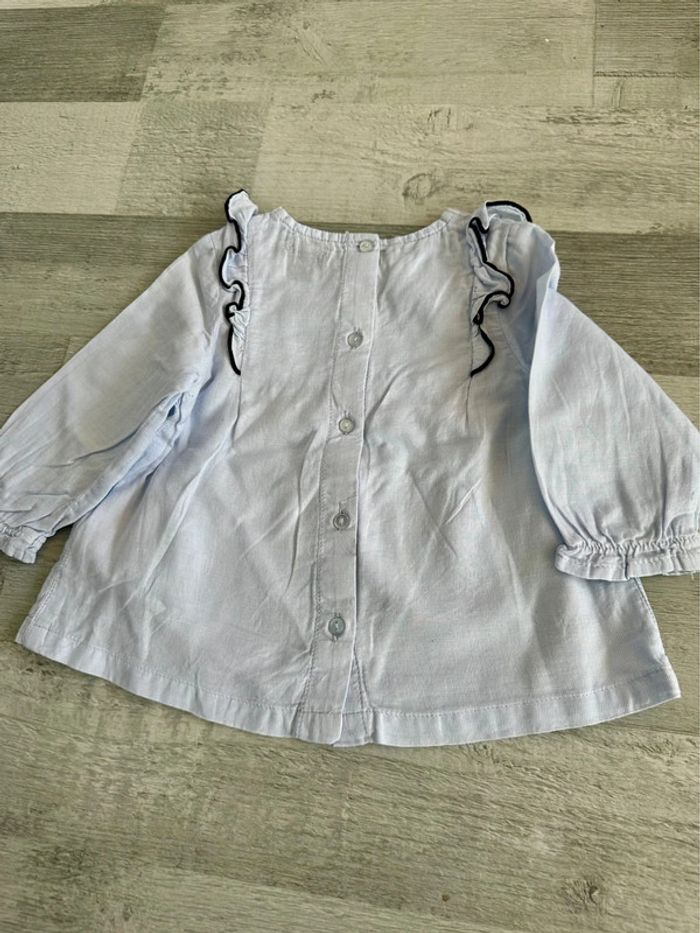 Chemisier bleu. - photo numéro 3