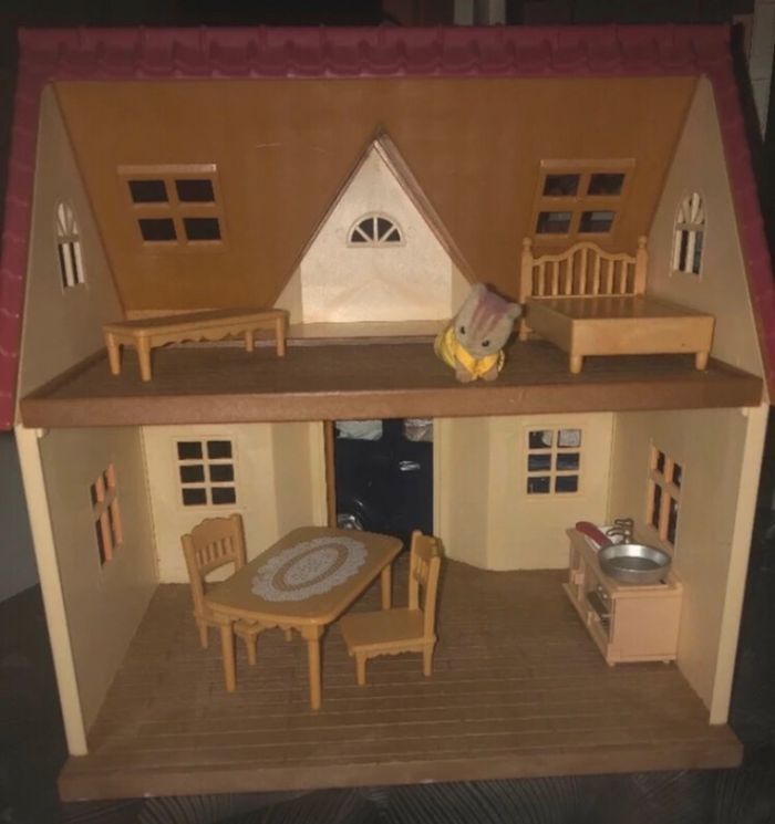 Lots de deux petites maisons des sylvanian - photo numéro 3