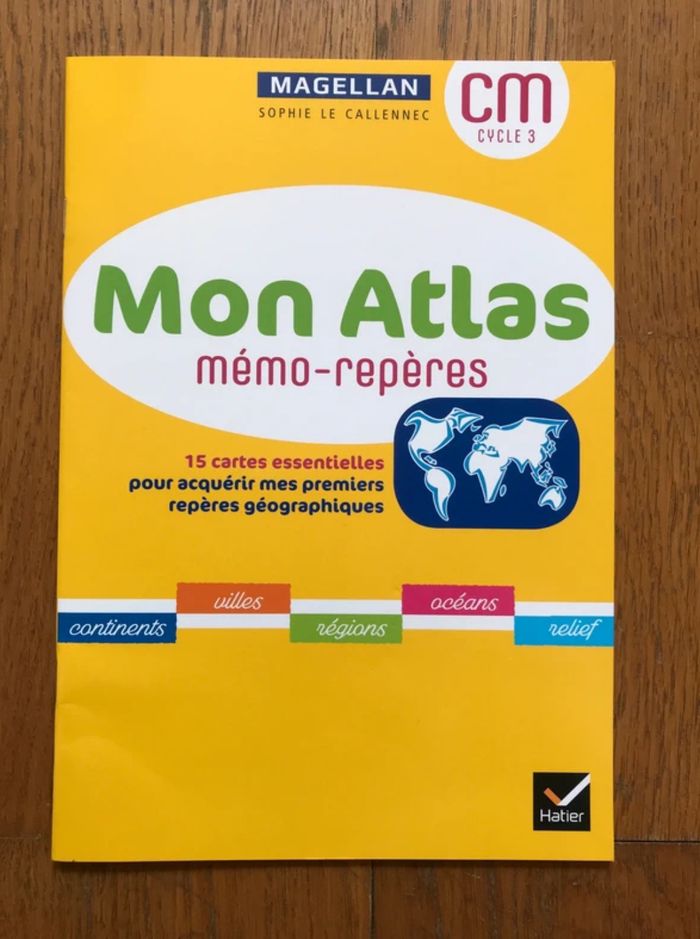 Magellan - Atlas CM - 15 cartes essentielles édition 2021