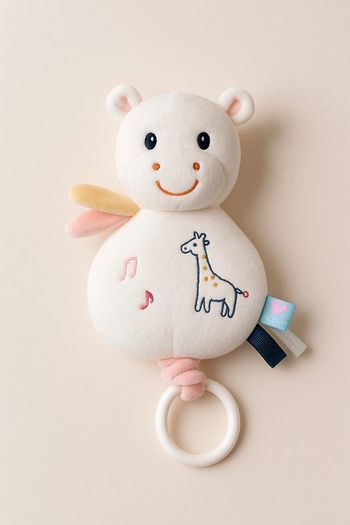 Peluche musicale bébé douce et apaisante