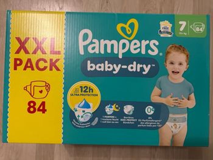 Pampers taille 7 - photo numéro 2