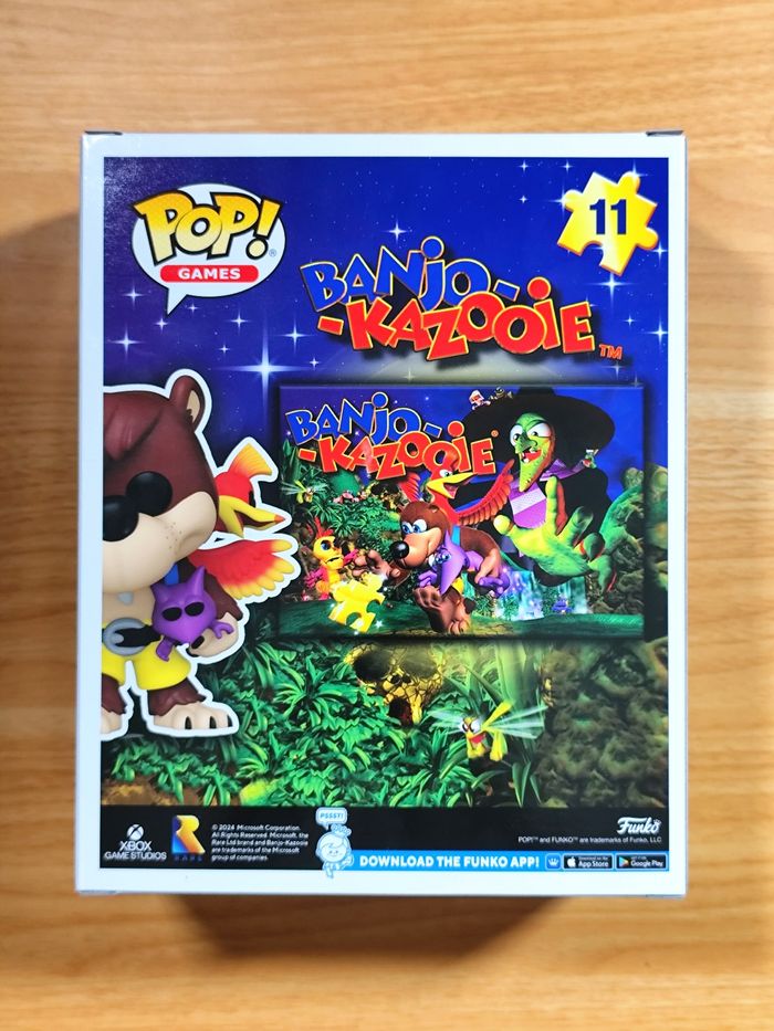 Funko Pop! Games Banjo-Kazooie #11 (Banjo-Kazooie) GameStop Exclusive - photo numéro 3