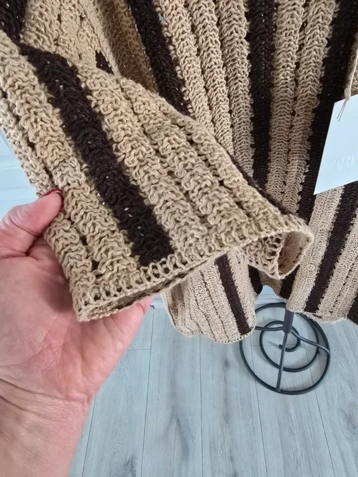 Chemise crochet Zara - photo numéro 4