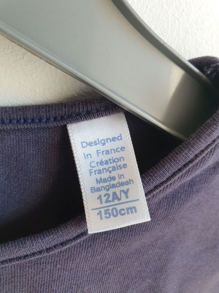 Lot de 2 T-shirts fille 12 ans - photo numéro 7