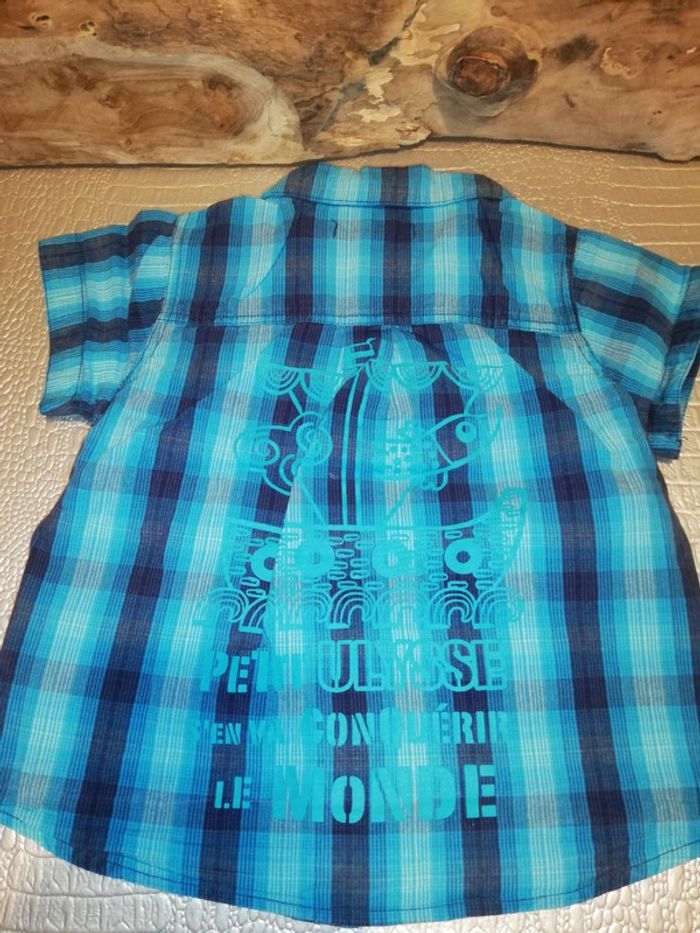 Chemise bleue - photo numéro 4