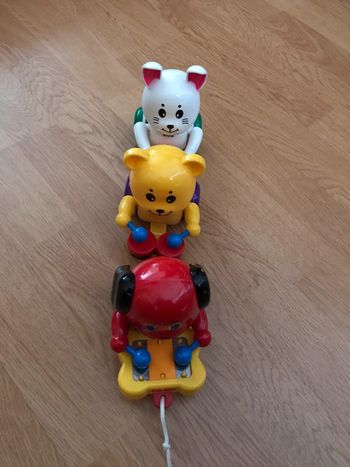 Jouet à tirer vintage tomy