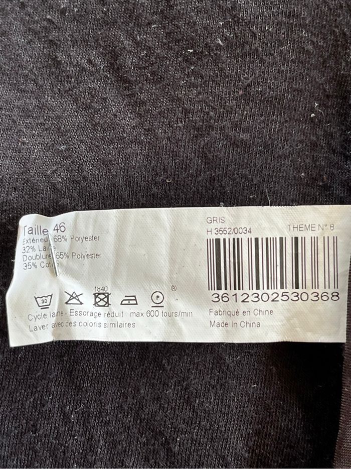 Manteau gris