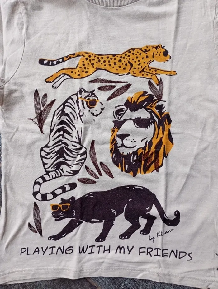 T-shirt garçon 7/8 ans - photo numéro 2
