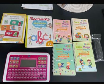 Lots tablette et jeux éducative  9 articles 3 ans