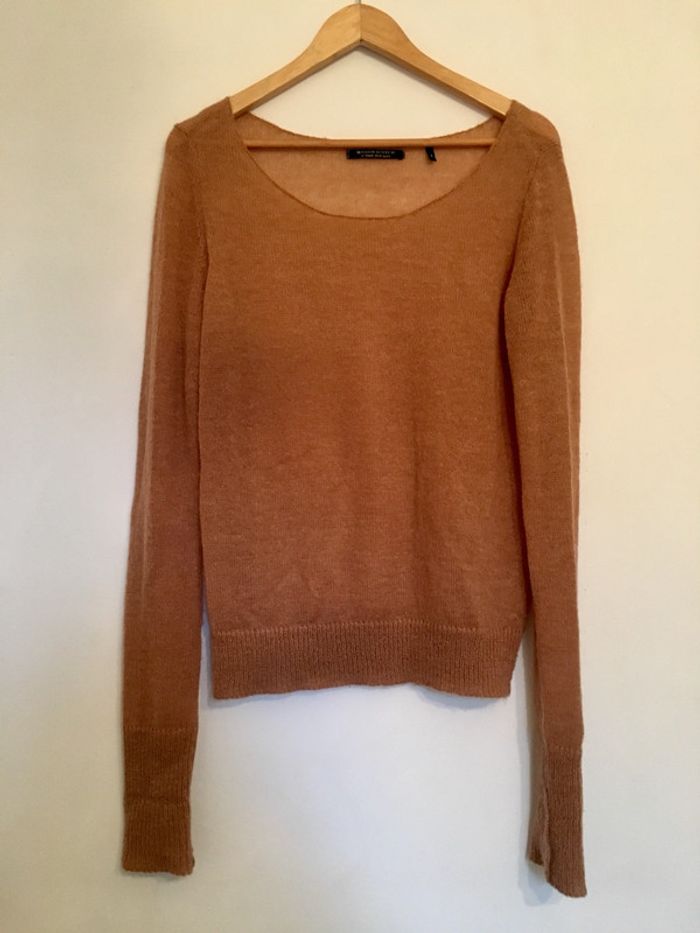 Très beau pull maison scotch taille 1 col bateau / pull en mailles - photo numéro 4
