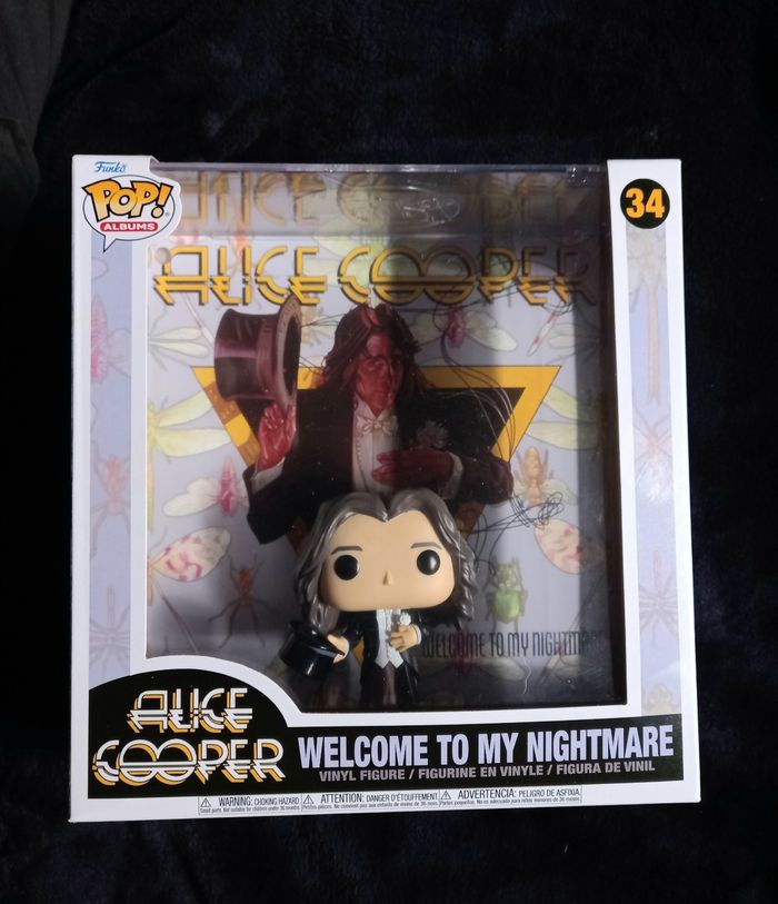 Funko pop Album : Alice Cooper - Welcome to my Nightmare