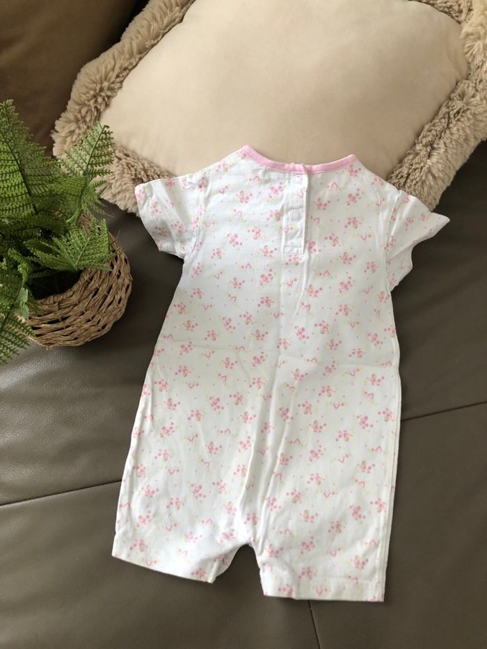 Combishort blanc rose fille Tex baby - photo numéro 4