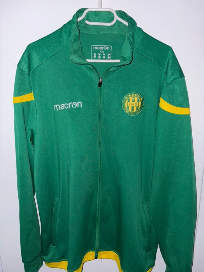 Veste verte Macron Js Kabylie taille XXL