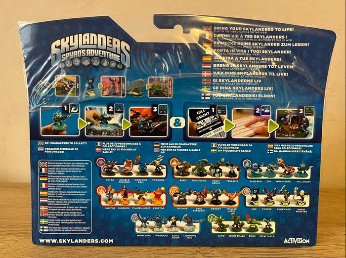 Deux Pack Skylanders Spyro’s Adventure - Neuf sous blister - photo numéro 4