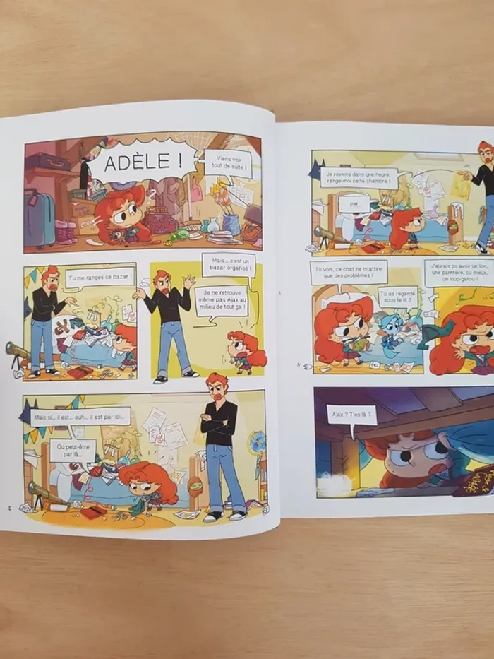 BD Mortelle Adèle et les reliques du chat-lune - photo numéro 4