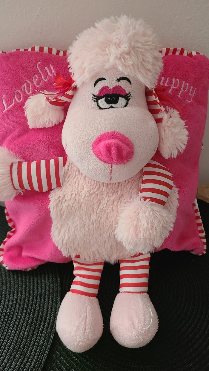 coussin doudou lovely puppy - photo numéro 3