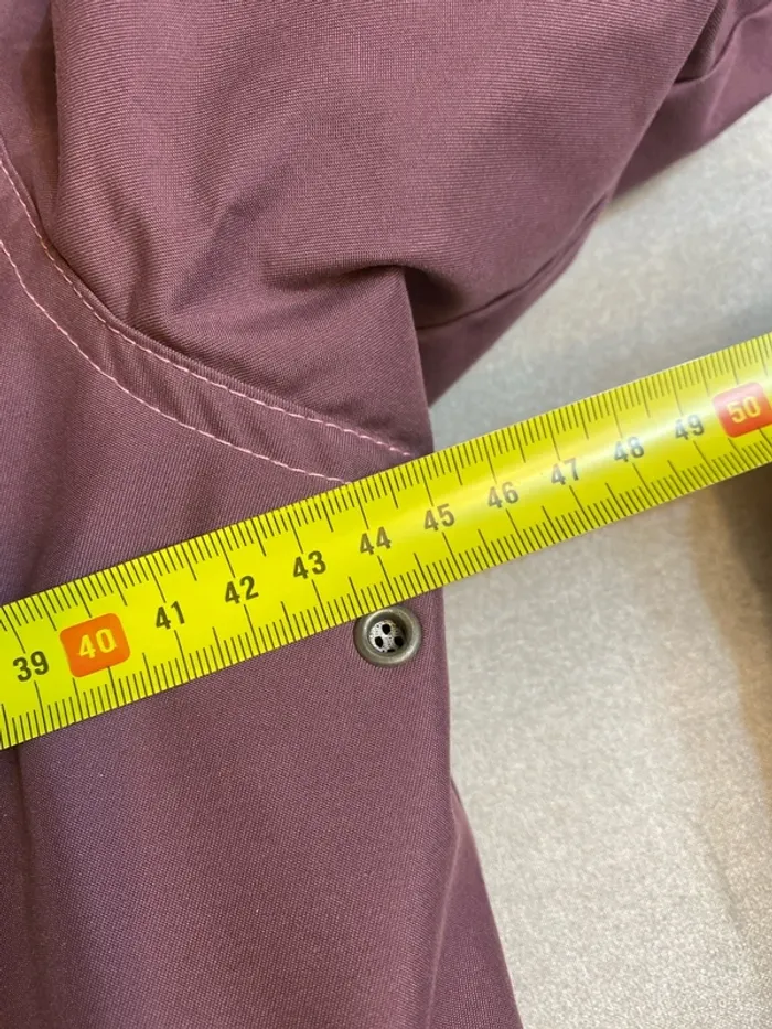 Anorak parka rembourré mauve Décathlon taille 12 ans - n83m - photo numéro 9