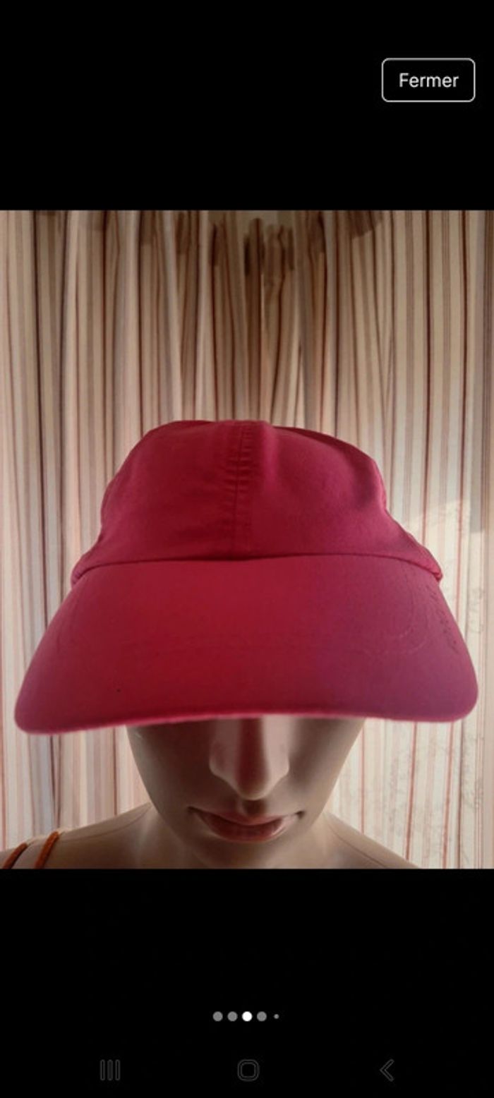 Casquette femme rose/fushia Forclaz 56/60cm - photo numéro 4