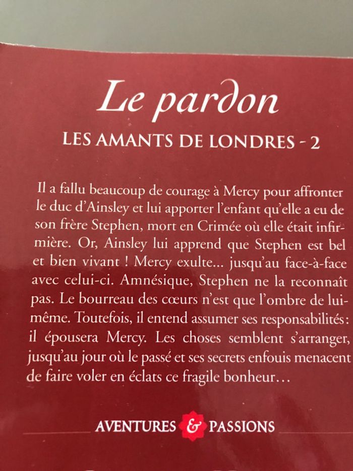 Livre Le pardon - photo numéro 3