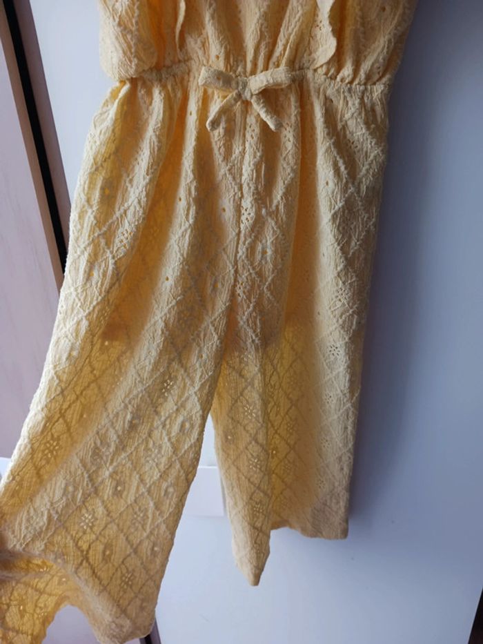 Lot 2 combi-pantalon jaune et vert Primark taille 5-6ans - photo numéro 5