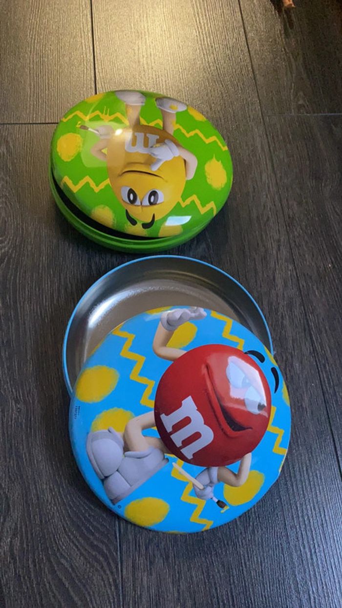 Boîtes m&ms