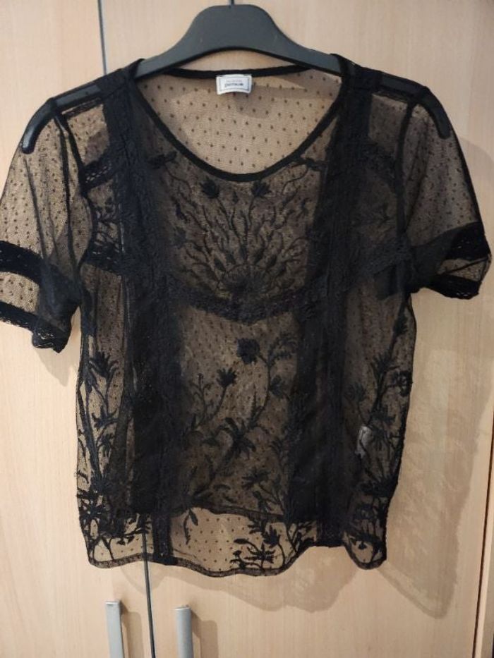 Haut transparent