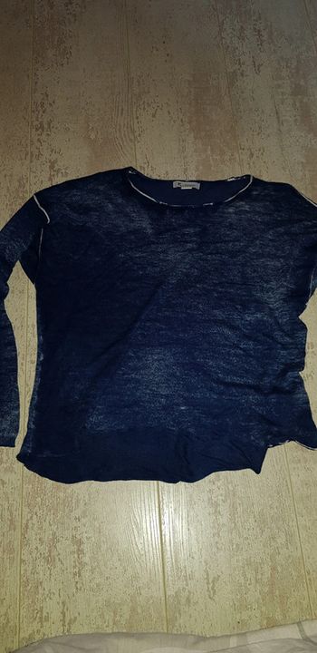 Haut manches longues bleu Jean