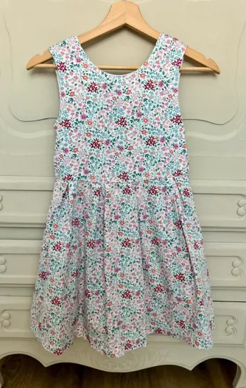 Robe Vertbaudet liberty fleurs – Taille 9 ans – Excellent état