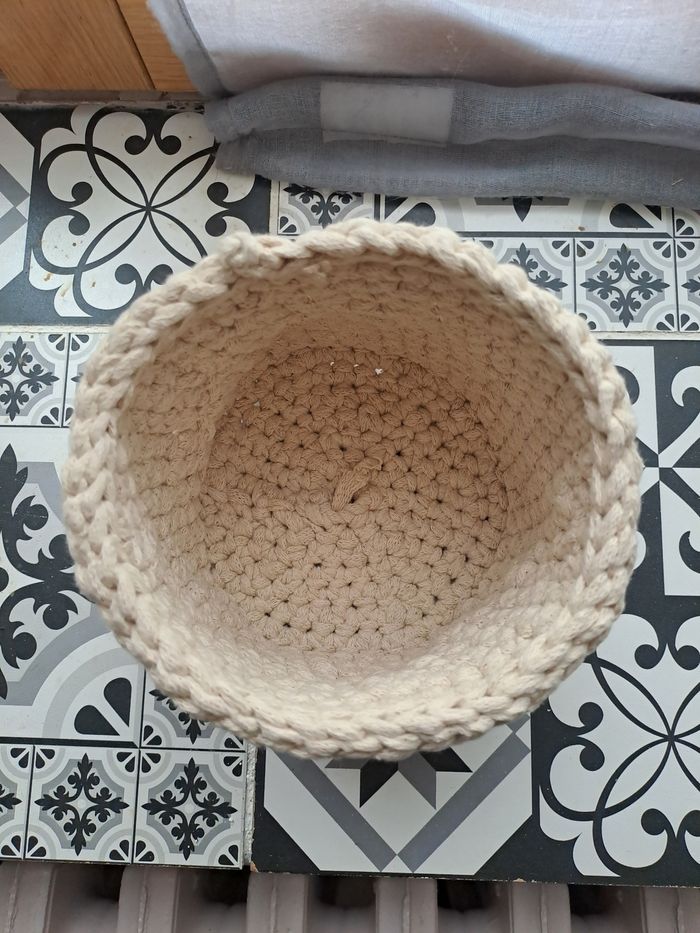 Panière au crochet - photo numéro 2