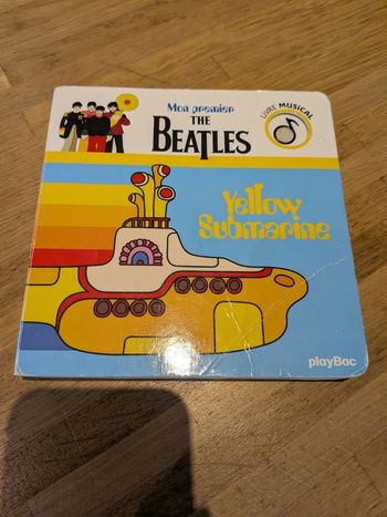 Livre musical mon premier The Beatles en très bon état 