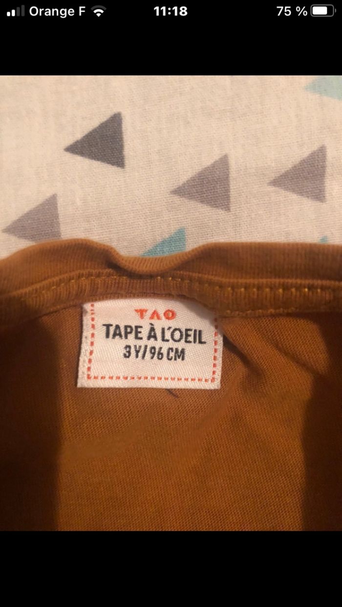 T-shirt 3 ans - photo numéro 3