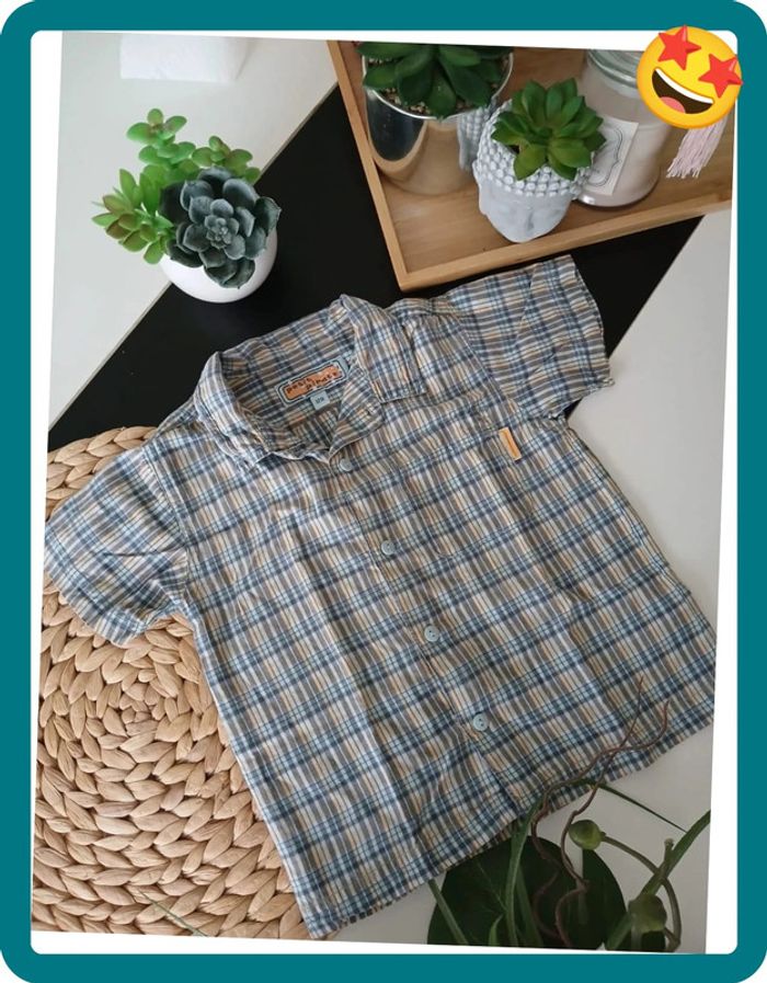 Chemise à carreaux garçon Taille 12 mois🌿🦊 - photo numéro 2