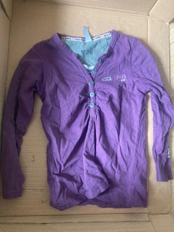 Pull mauve