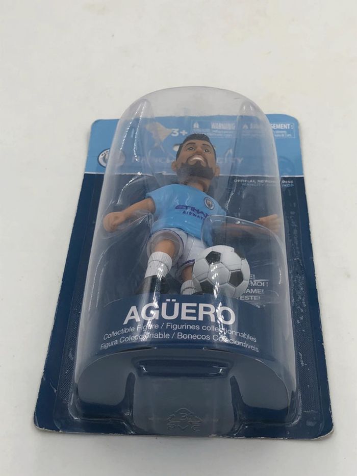 Figurine Fanfigz Football Sergio Agûero Manchester City neuf - photo numéro 5