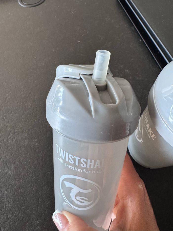 Duo Tasses Twistshake Kid cup 360ml Gris - photo numéro 4