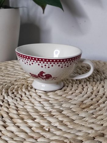 Tasse ancienne style cottage