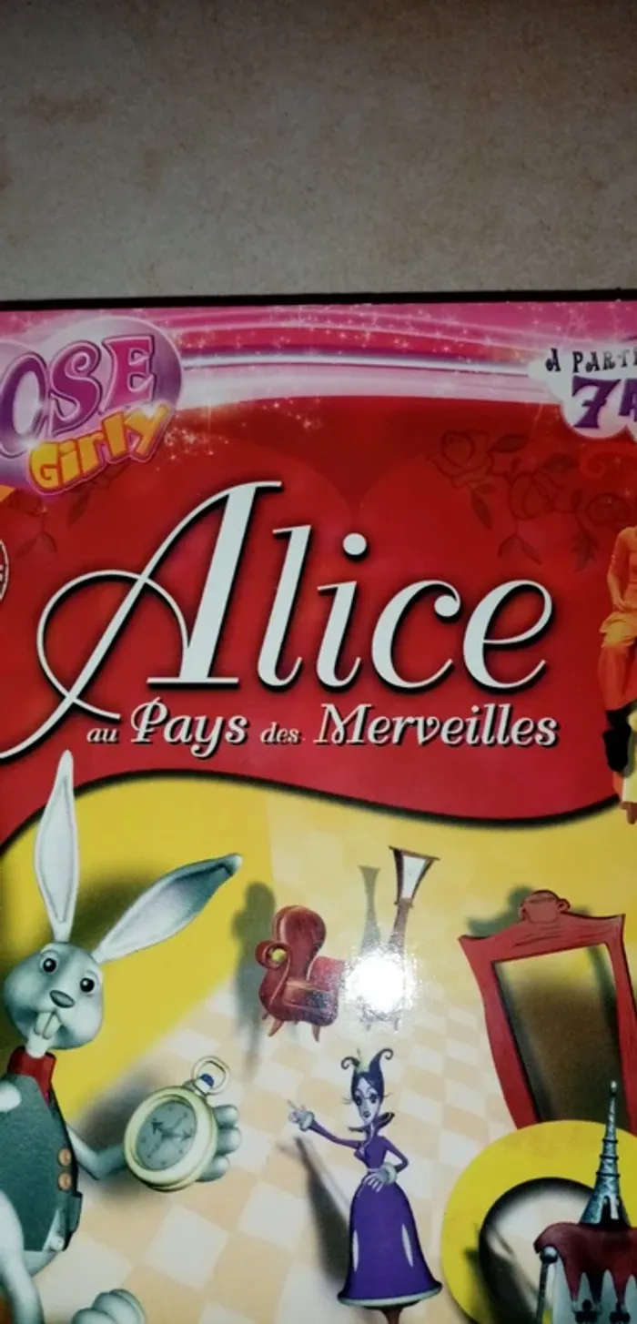 CD-Rom Alice au pays des merveilles. - photo numéro 2