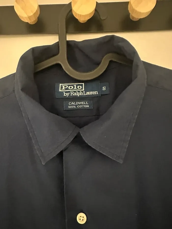 Chemise Polo Ralph Lauren – Bleu marine – Taille S - photo numéro 3
