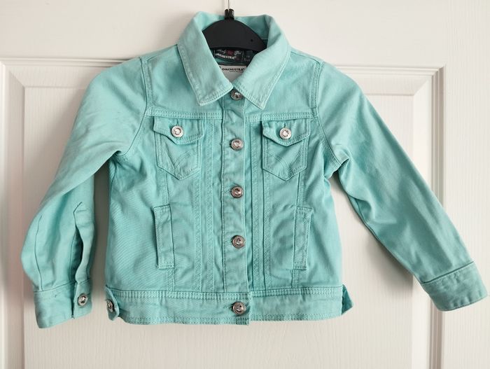 * Veste en jean bleu ciel T4A Orchestra - photo numéro 2