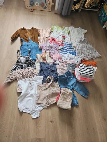 Lot fille 18 mois 40 pièces