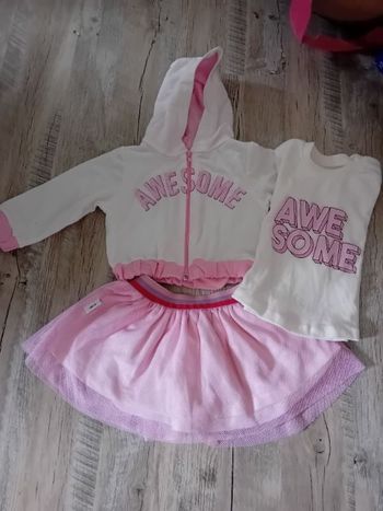 Ensemble 3 pièces Taille 9/12mois