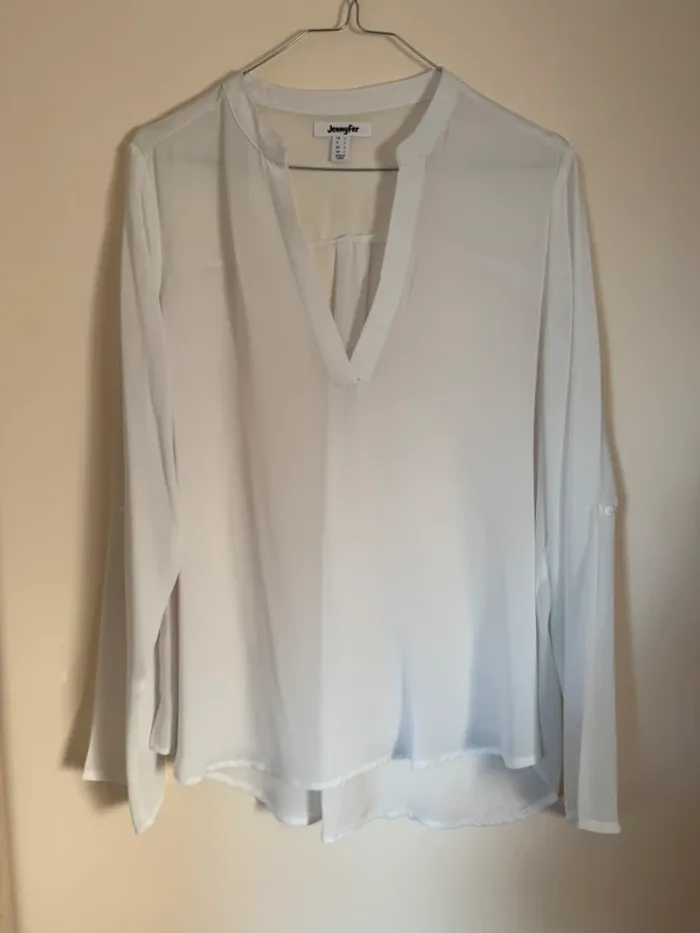 Chemisier blanc Jennyfer