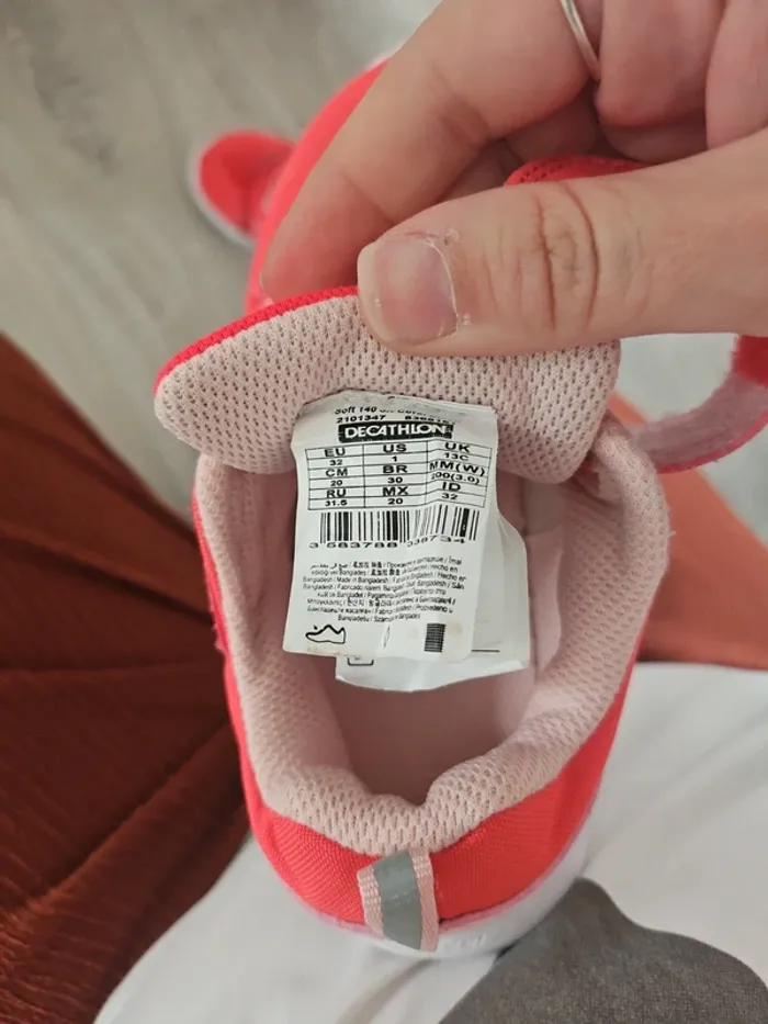 Chaussures enfant à scratch légères - soft 140 - photo numéro 5