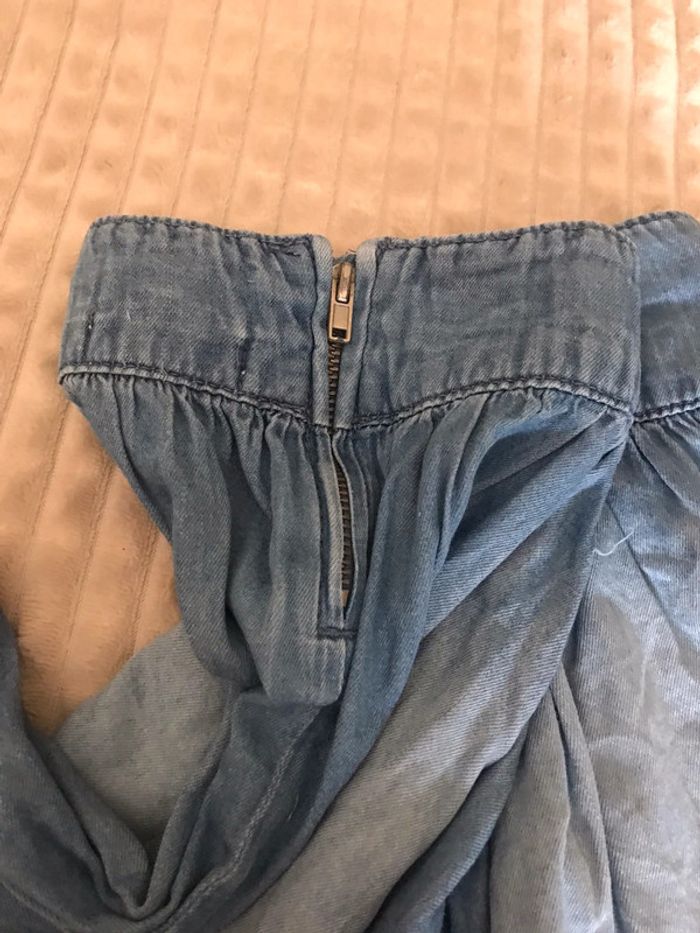 Jupe jean gémo taille 5ans - photo numéro 2